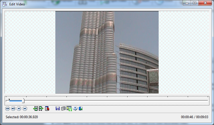 CDRoller - a simple video editor