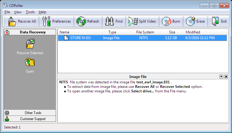 Read Disk Image Files. Basic Guidelines.